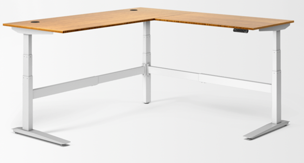 Bureau d’angle assis-debout Jarvis